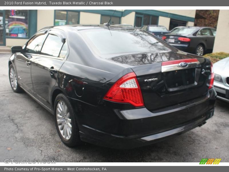 Tuxedo Black Metallic / Charcoal Black 2010 Ford Fusion Hybrid