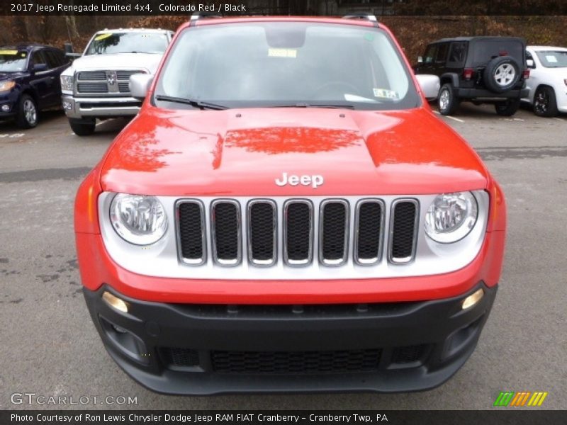 Colorado Red / Black 2017 Jeep Renegade Limited 4x4