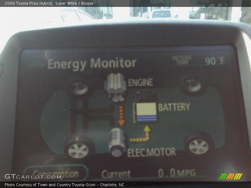 Super White / Bisque 2009 Toyota Prius Hybrid
