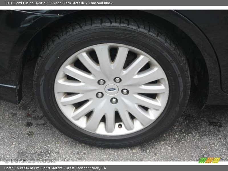 Tuxedo Black Metallic / Charcoal Black 2010 Ford Fusion Hybrid