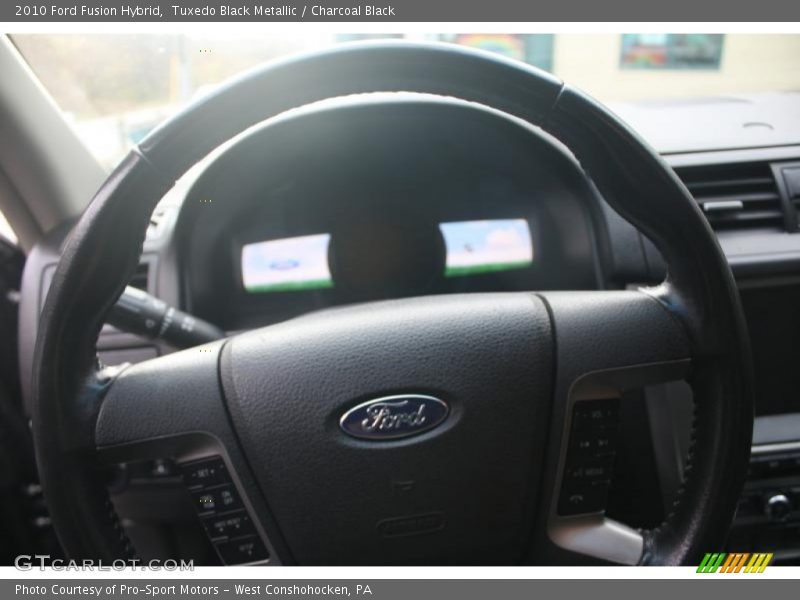 Tuxedo Black Metallic / Charcoal Black 2010 Ford Fusion Hybrid