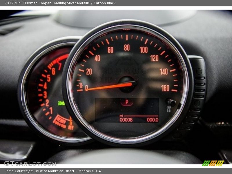 Melting Silver Metallic / Carbon Black 2017 Mini Clubman Cooper
