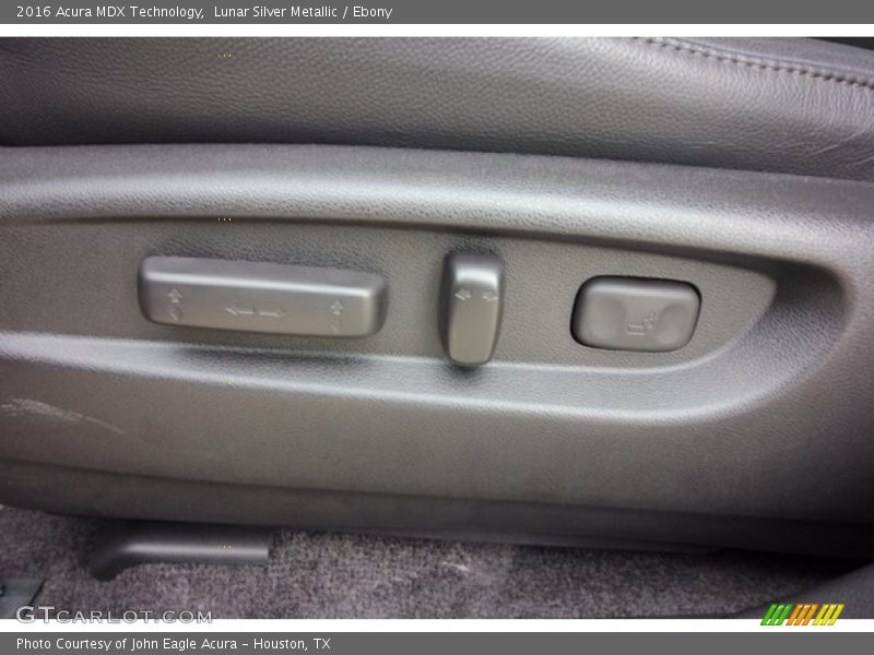 Lunar Silver Metallic / Ebony 2016 Acura MDX Technology