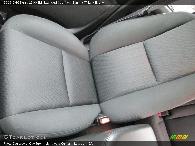 Summit White / Ebony 2013 GMC Sierra 1500 SLE Extended Cab 4x4