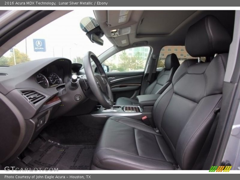 Lunar Silver Metallic / Ebony 2016 Acura MDX Technology