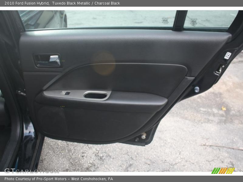Tuxedo Black Metallic / Charcoal Black 2010 Ford Fusion Hybrid