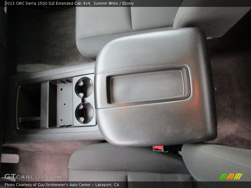 Summit White / Ebony 2013 GMC Sierra 1500 SLE Extended Cab 4x4