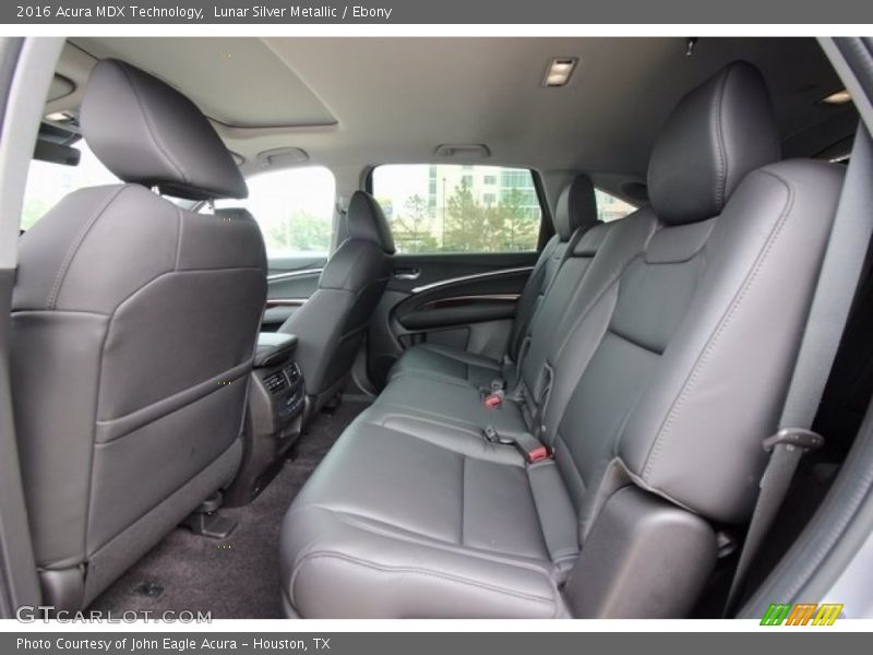 Lunar Silver Metallic / Ebony 2016 Acura MDX Technology