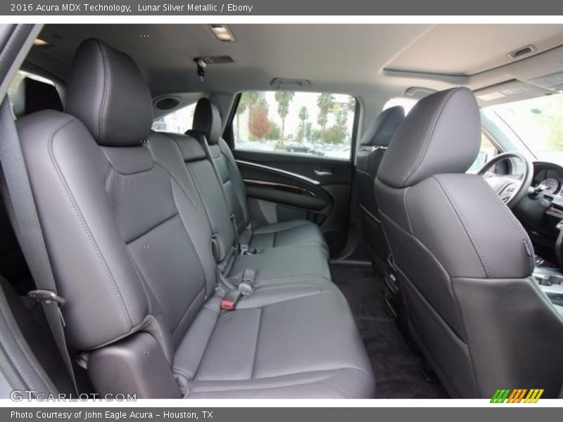 Lunar Silver Metallic / Ebony 2016 Acura MDX Technology