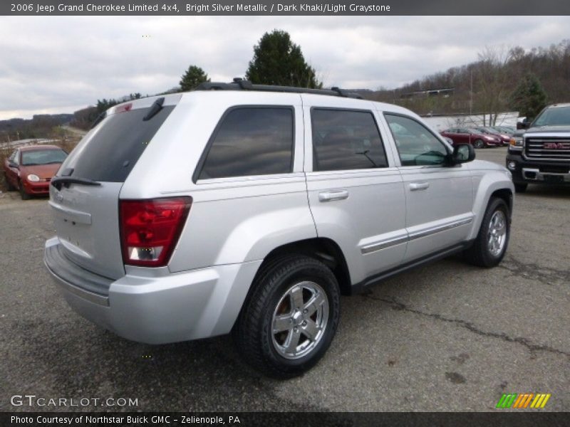 Bright Silver Metallic / Dark Khaki/Light Graystone 2006 Jeep Grand Cherokee Limited 4x4