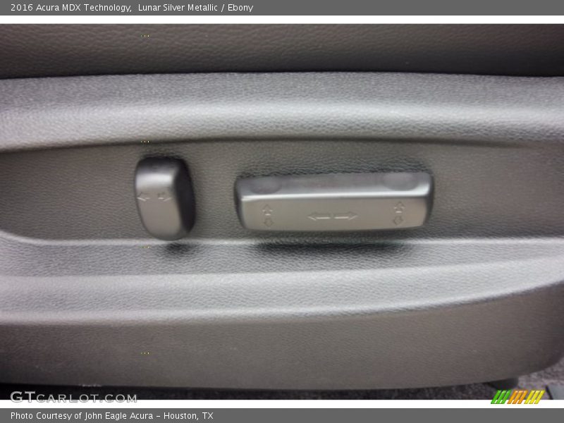 Lunar Silver Metallic / Ebony 2016 Acura MDX Technology