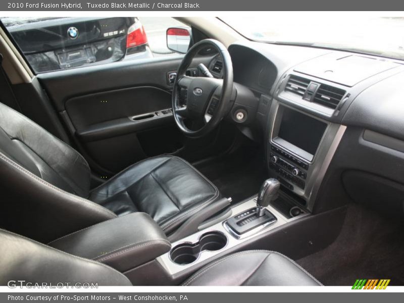 Tuxedo Black Metallic / Charcoal Black 2010 Ford Fusion Hybrid