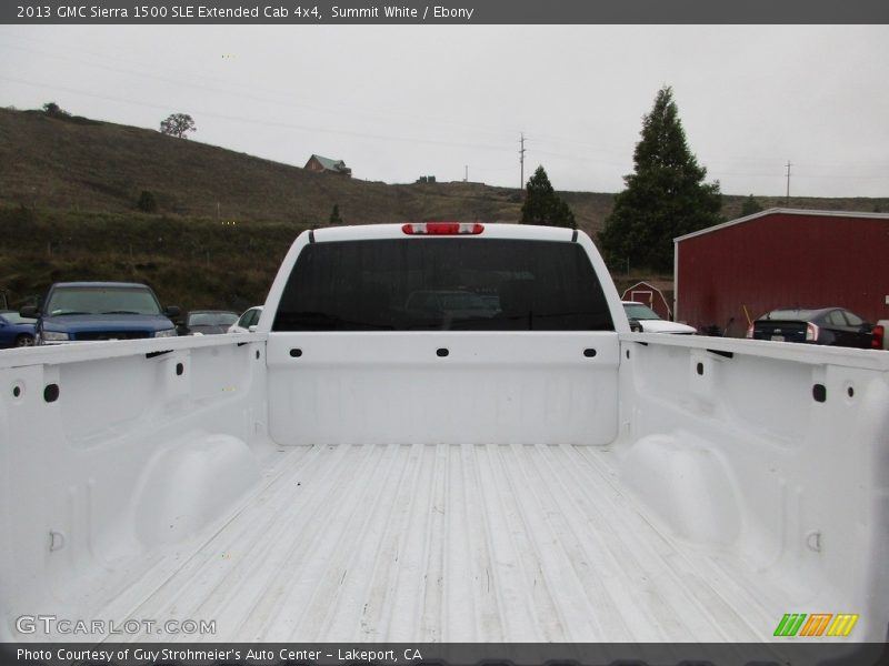 Summit White / Ebony 2013 GMC Sierra 1500 SLE Extended Cab 4x4