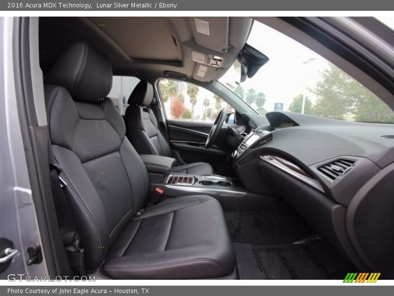 Lunar Silver Metallic / Ebony 2016 Acura MDX Technology