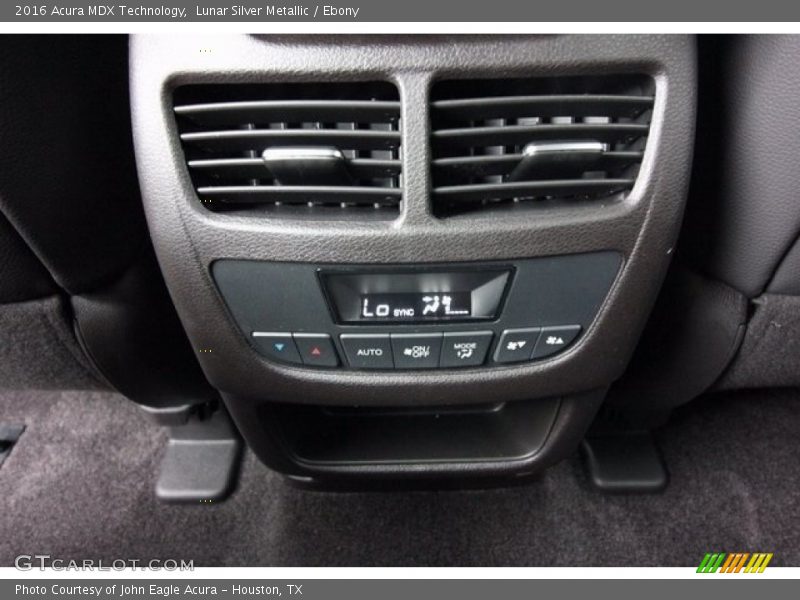 Lunar Silver Metallic / Ebony 2016 Acura MDX Technology