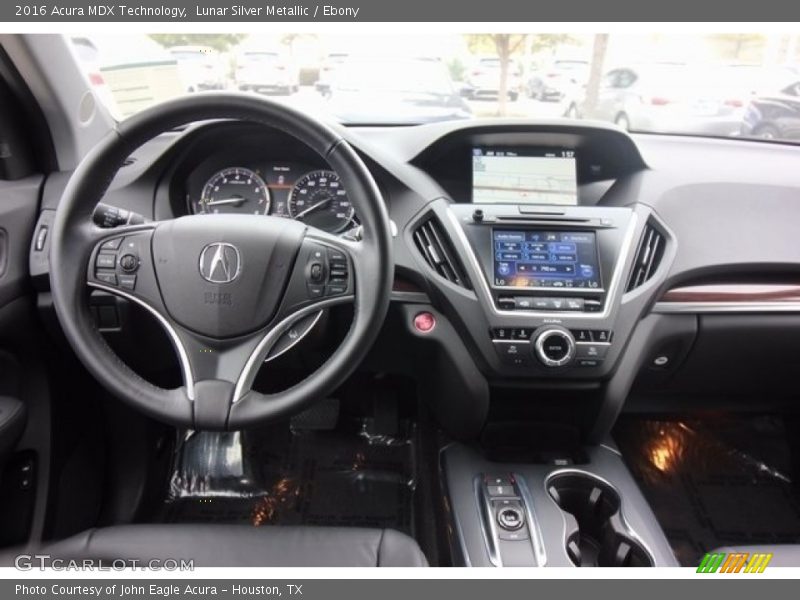 Lunar Silver Metallic / Ebony 2016 Acura MDX Technology