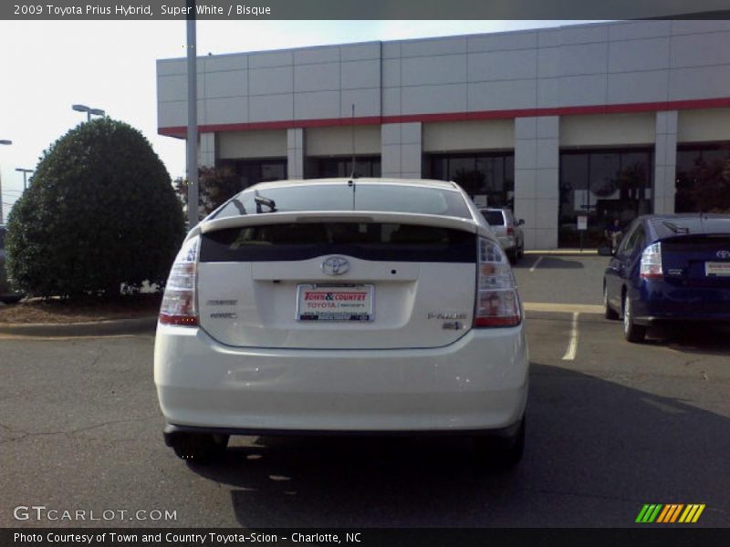 Super White / Bisque 2009 Toyota Prius Hybrid