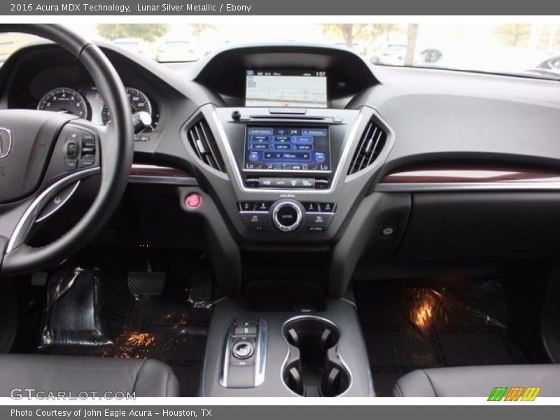 Lunar Silver Metallic / Ebony 2016 Acura MDX Technology