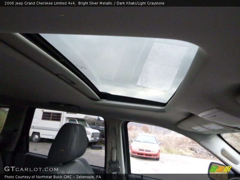 Bright Silver Metallic / Dark Khaki/Light Graystone 2006 Jeep Grand Cherokee Limited 4x4