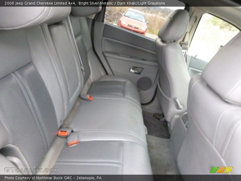 Bright Silver Metallic / Dark Khaki/Light Graystone 2006 Jeep Grand Cherokee Limited 4x4