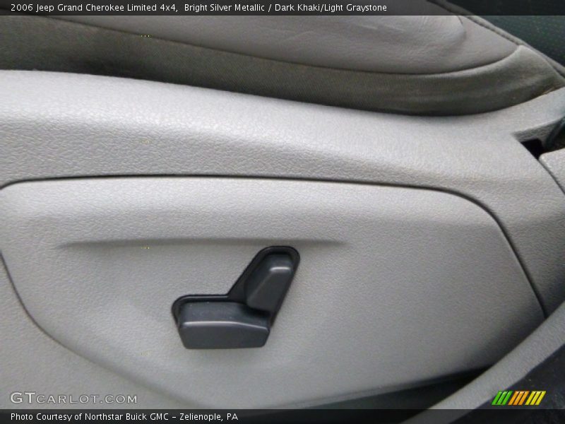 Bright Silver Metallic / Dark Khaki/Light Graystone 2006 Jeep Grand Cherokee Limited 4x4