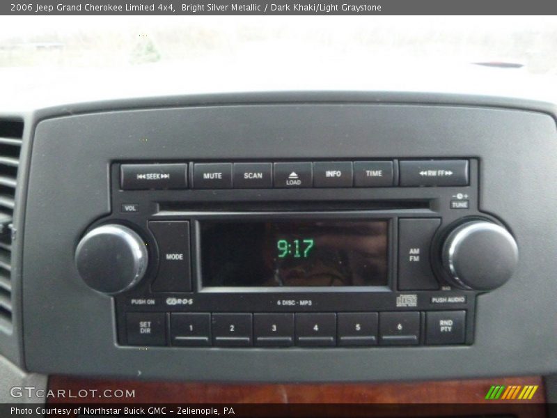Bright Silver Metallic / Dark Khaki/Light Graystone 2006 Jeep Grand Cherokee Limited 4x4