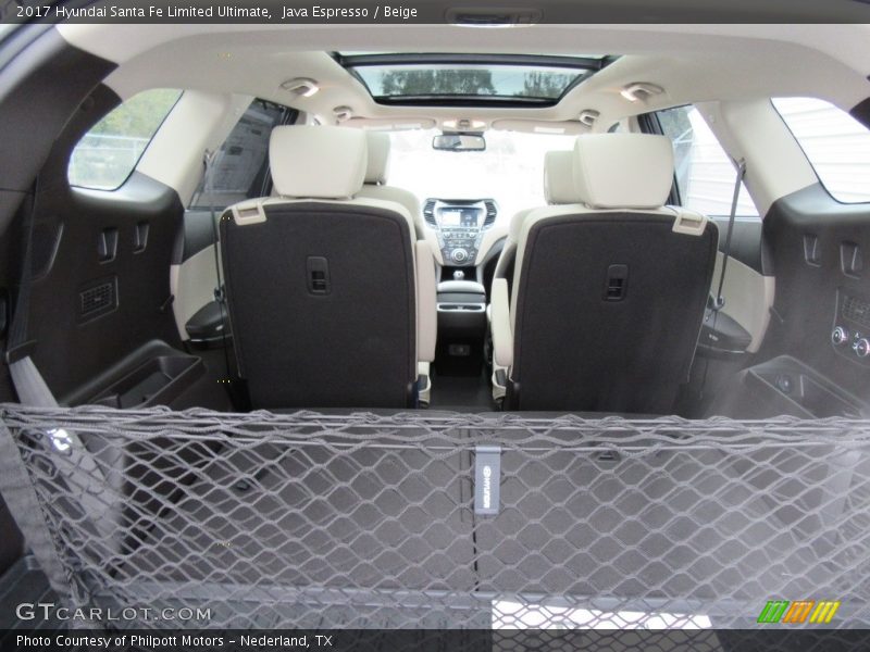 Java Espresso / Beige 2017 Hyundai Santa Fe Limited Ultimate