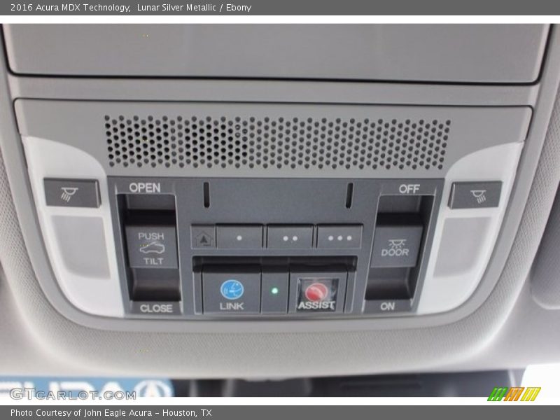 Lunar Silver Metallic / Ebony 2016 Acura MDX Technology