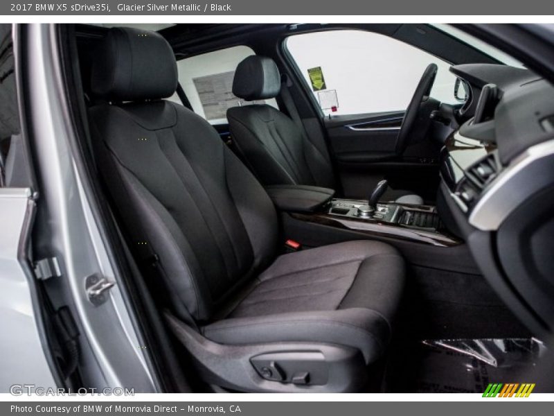 Glacier Silver Metallic / Black 2017 BMW X5 sDrive35i