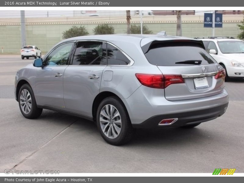 Lunar Silver Metallic / Ebony 2016 Acura MDX Technology