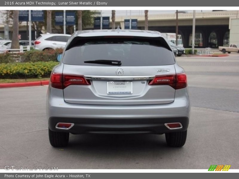 Lunar Silver Metallic / Ebony 2016 Acura MDX Technology