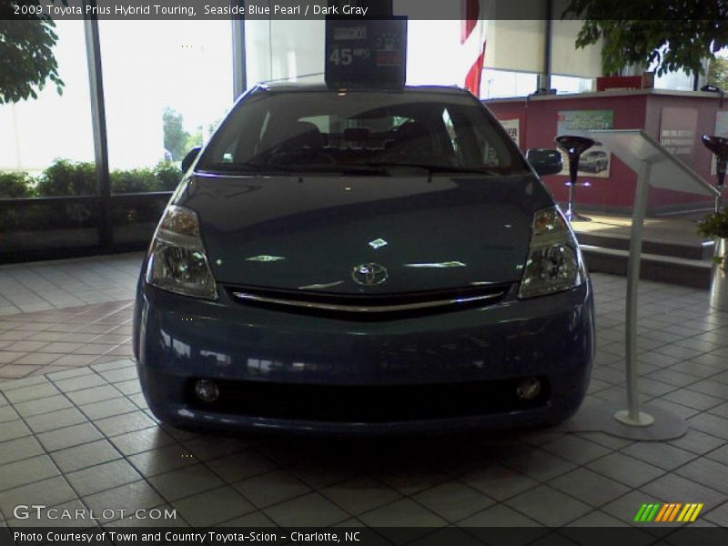 Seaside Blue Pearl / Dark Gray 2009 Toyota Prius Hybrid Touring