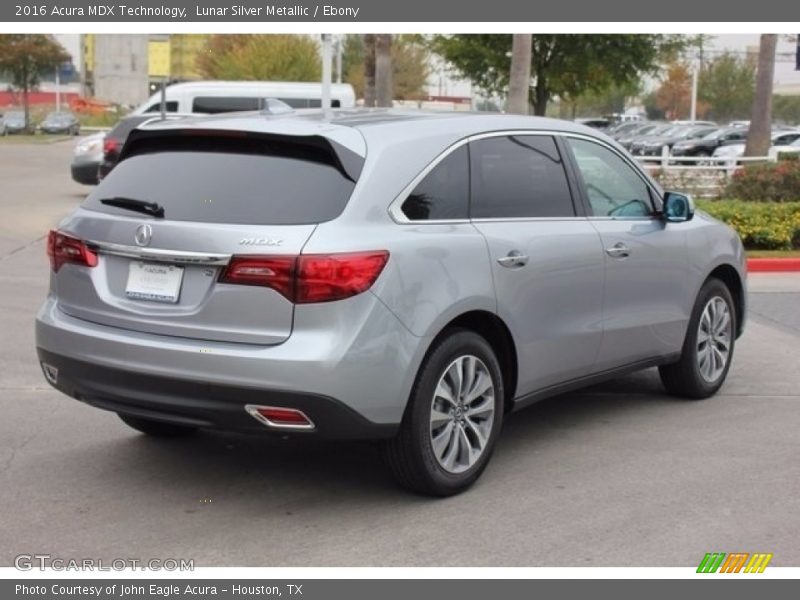 Lunar Silver Metallic / Ebony 2016 Acura MDX Technology