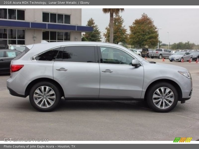 Lunar Silver Metallic / Ebony 2016 Acura MDX Technology