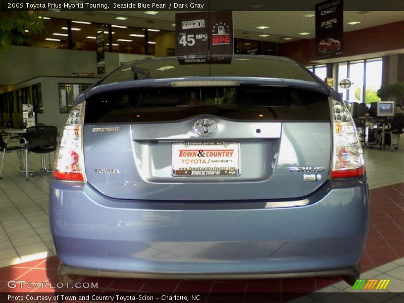 Seaside Blue Pearl / Dark Gray 2009 Toyota Prius Hybrid Touring