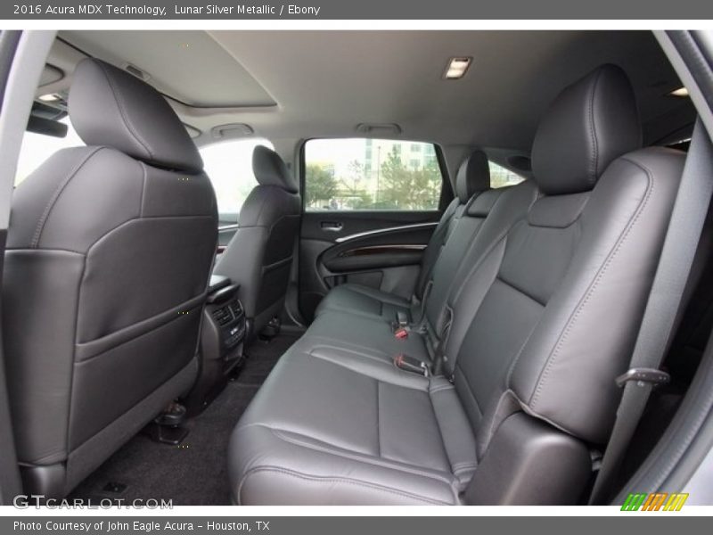 Lunar Silver Metallic / Ebony 2016 Acura MDX Technology