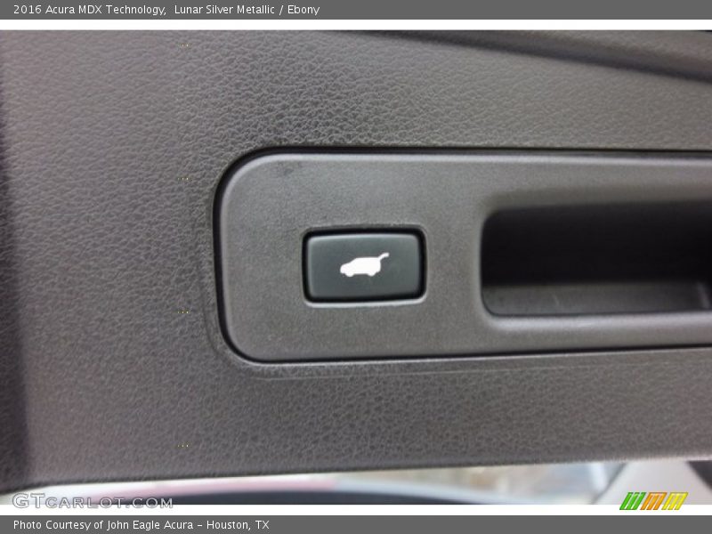 Lunar Silver Metallic / Ebony 2016 Acura MDX Technology