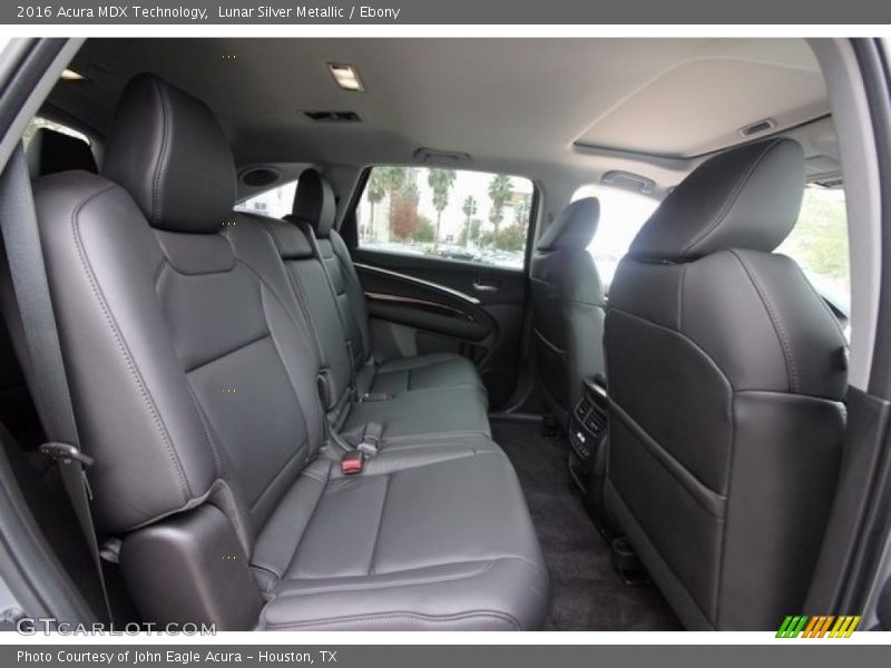 Lunar Silver Metallic / Ebony 2016 Acura MDX Technology