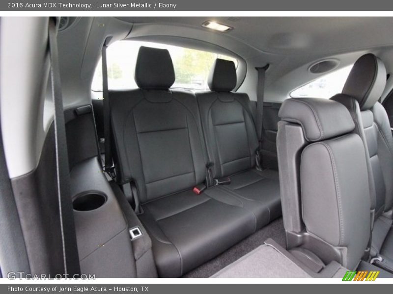 Lunar Silver Metallic / Ebony 2016 Acura MDX Technology