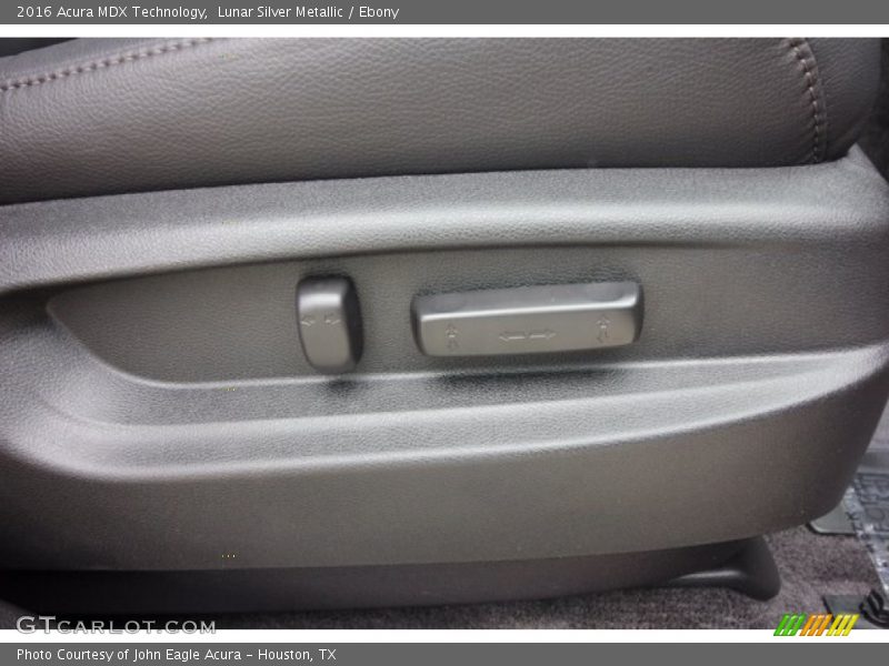 Lunar Silver Metallic / Ebony 2016 Acura MDX Technology