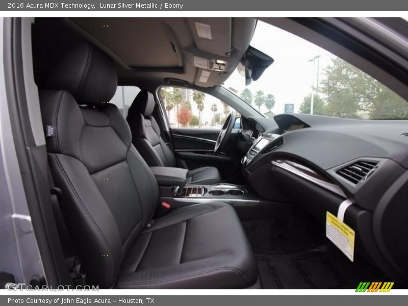 Lunar Silver Metallic / Ebony 2016 Acura MDX Technology