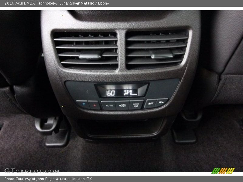 Lunar Silver Metallic / Ebony 2016 Acura MDX Technology