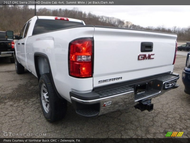 Summit White / Jet Black/Dark Ash 2017 GMC Sierra 2500HD Double Cab 4x4