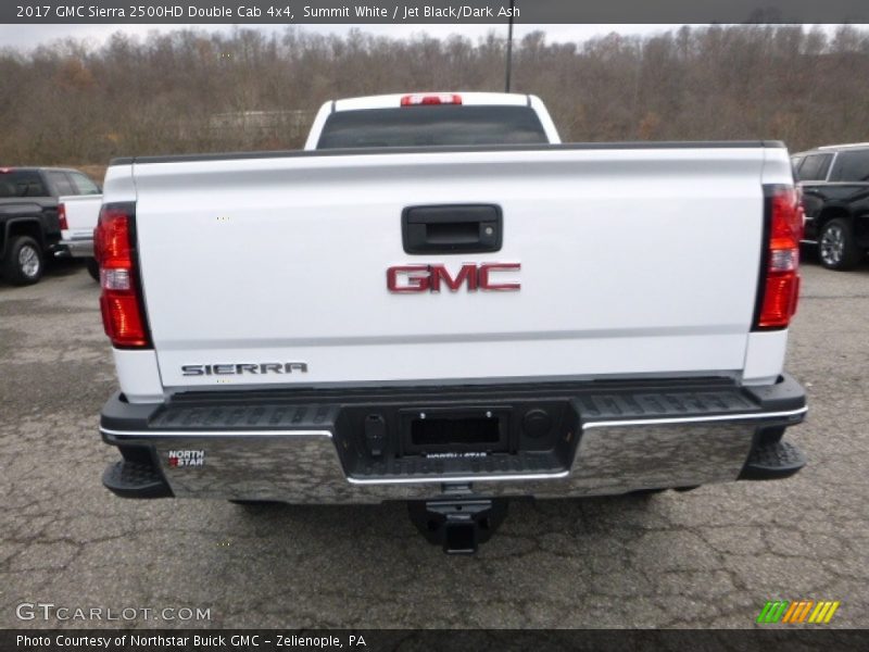 Summit White / Jet Black/Dark Ash 2017 GMC Sierra 2500HD Double Cab 4x4