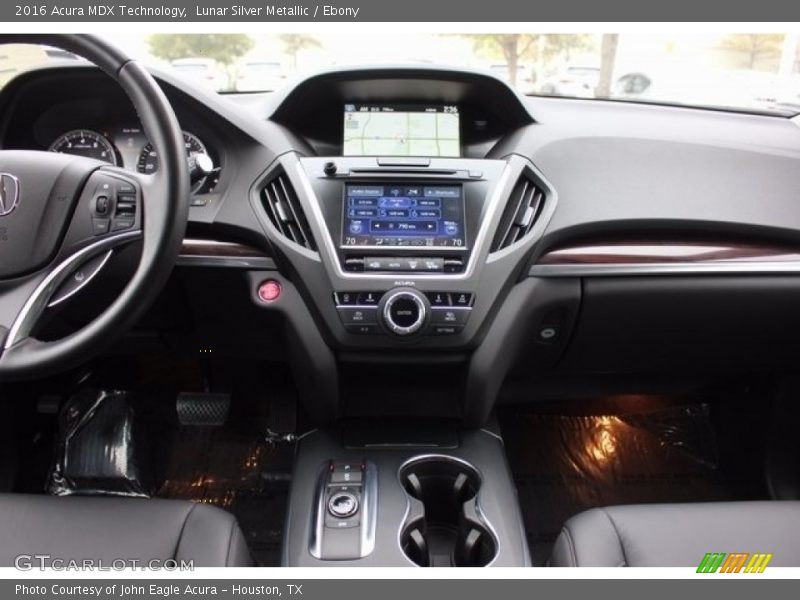 Lunar Silver Metallic / Ebony 2016 Acura MDX Technology