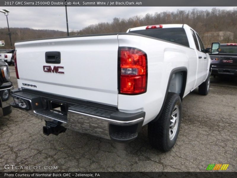 Summit White / Jet Black/Dark Ash 2017 GMC Sierra 2500HD Double Cab 4x4