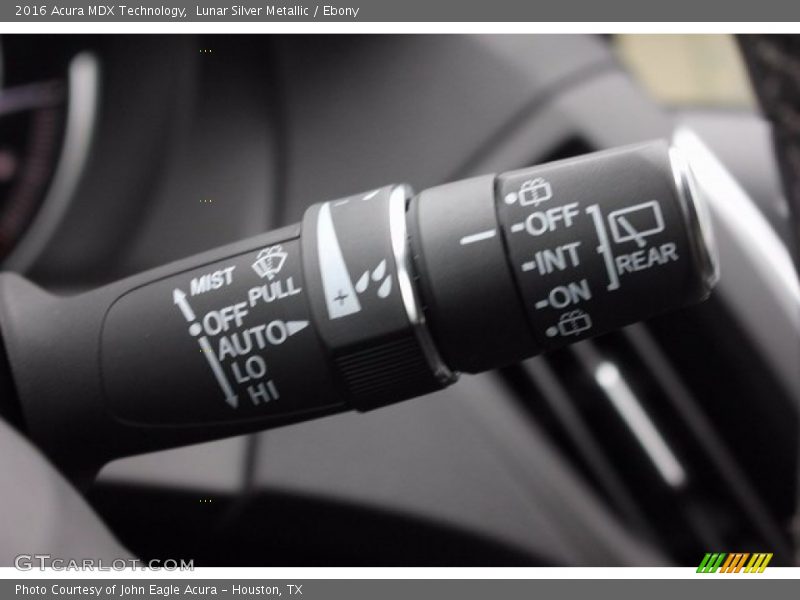 Lunar Silver Metallic / Ebony 2016 Acura MDX Technology