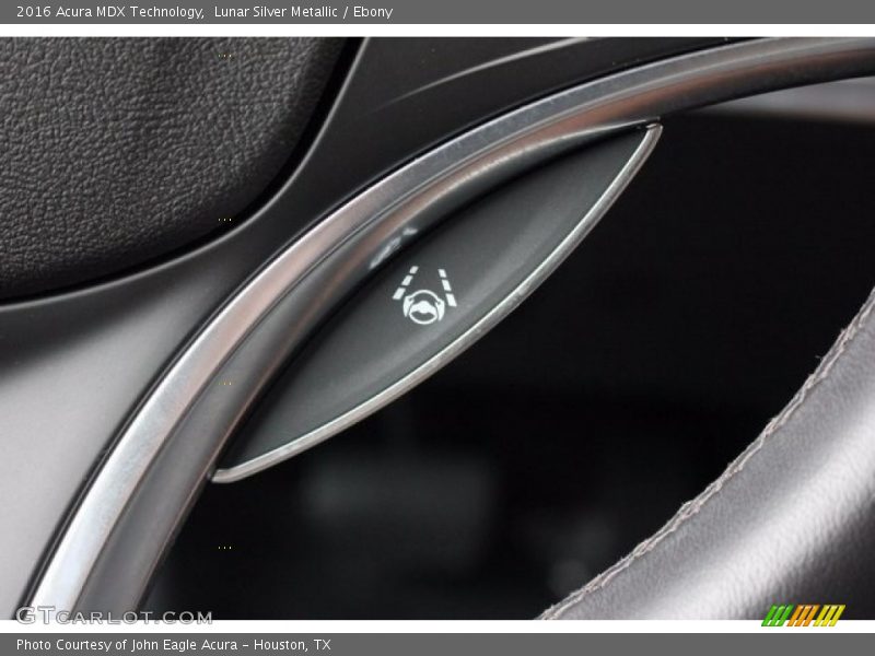 Lunar Silver Metallic / Ebony 2016 Acura MDX Technology