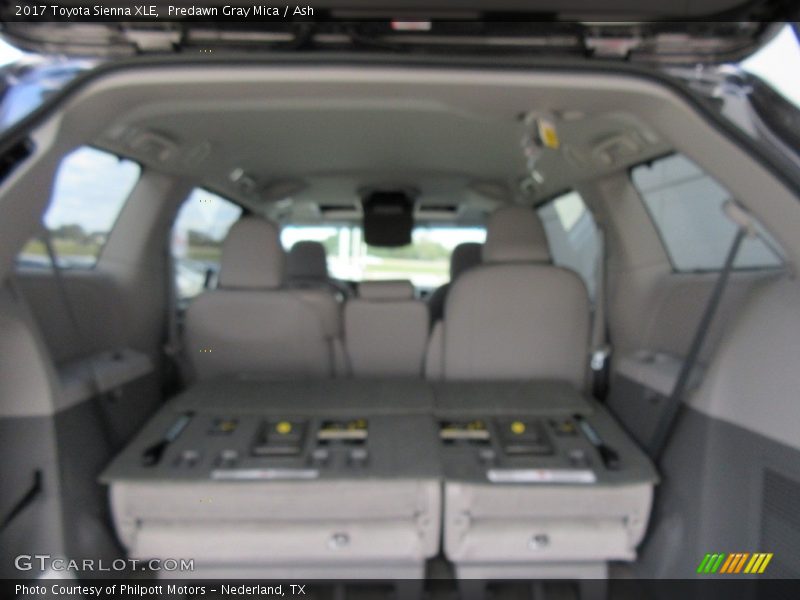 Predawn Gray Mica / Ash 2017 Toyota Sienna XLE