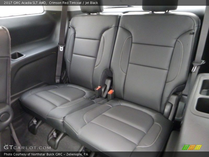 Crimson Red Tintcoat / Jet Black 2017 GMC Acadia SLT AWD